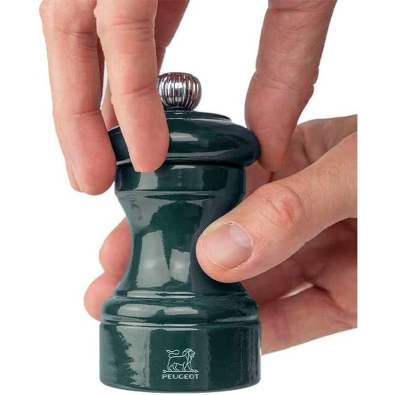 Peugeot Bistro Pepper Mill Forest Green 10cm-4in