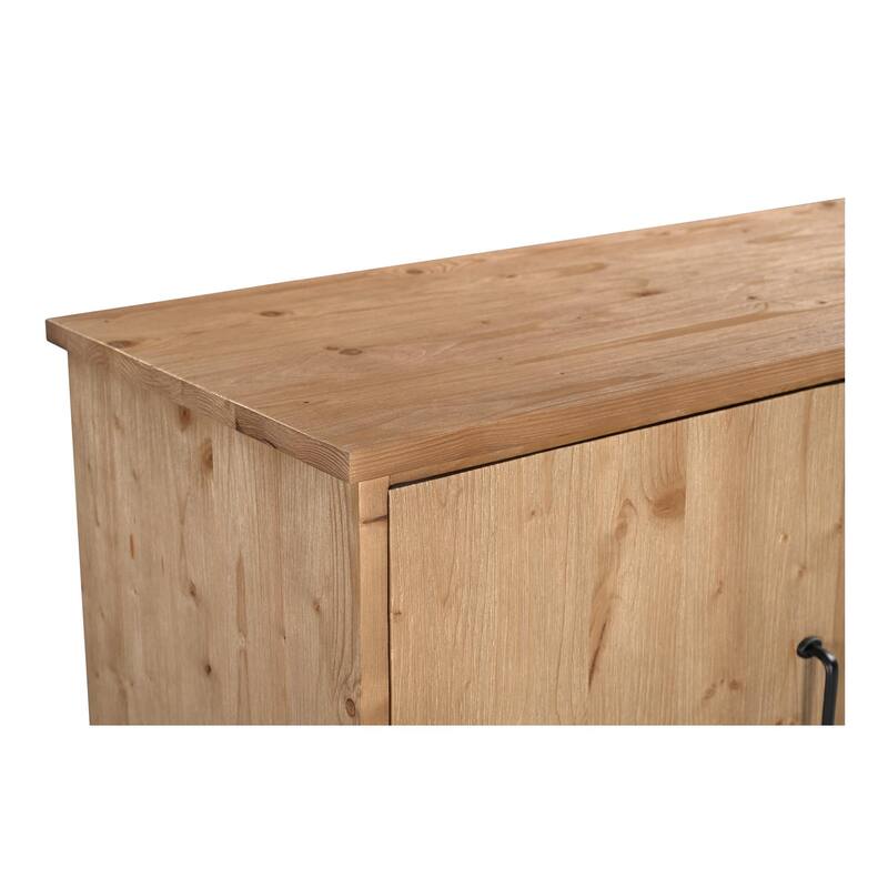 NADAAL STUDIOS Arvid, Solid Wooden Sideboard, Honey Pine