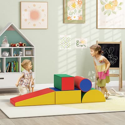 Soozier 5 Piece Climb and Crawl Activity Play Set, Assorted