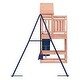 preview thumbnail 5 of 21, vidaXL Swing Set Outdoor Backyard Wooden Playground Equipment for Kids Age 3-8