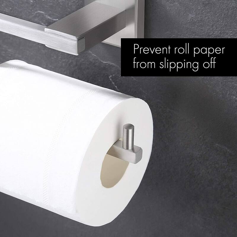 Modern Square Style Wall Mount Toilet Paper Holder