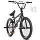 preview thumbnail 4 of 25, BMX Bike, Wheel Freestyle Bike, BMX Race Bike Beginner-Level BMX to Advanced Riders, BMX Bicycles for Teen Adult Men Women 20" x 2.35", Rear brake - hi-ten steel