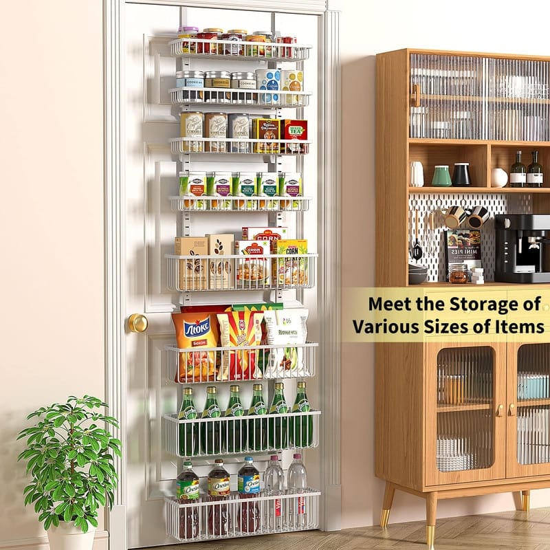 8-Tier Over The Door Pantry Organizer