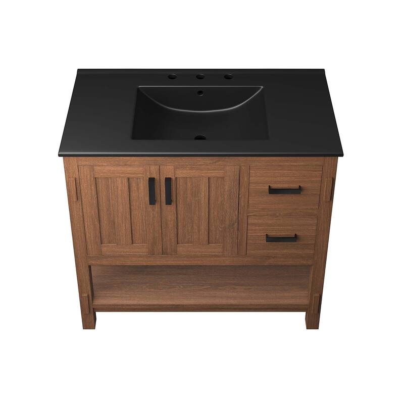 Ashlyn 36" Wood Bathroom Vanity