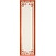 preview thumbnail 41 of 39, SAFAVIEH Handmade Four Seasons Buffy Floral Rug 2'3" x 8' Runner - Off White/Sangria - Runner