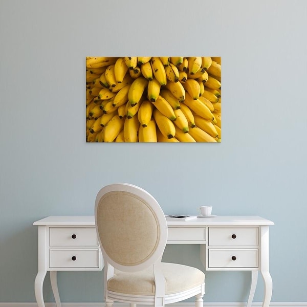 Easy Art Prints William Sutton's 'Bananas At The Saturday Market' Premium Canvas Art