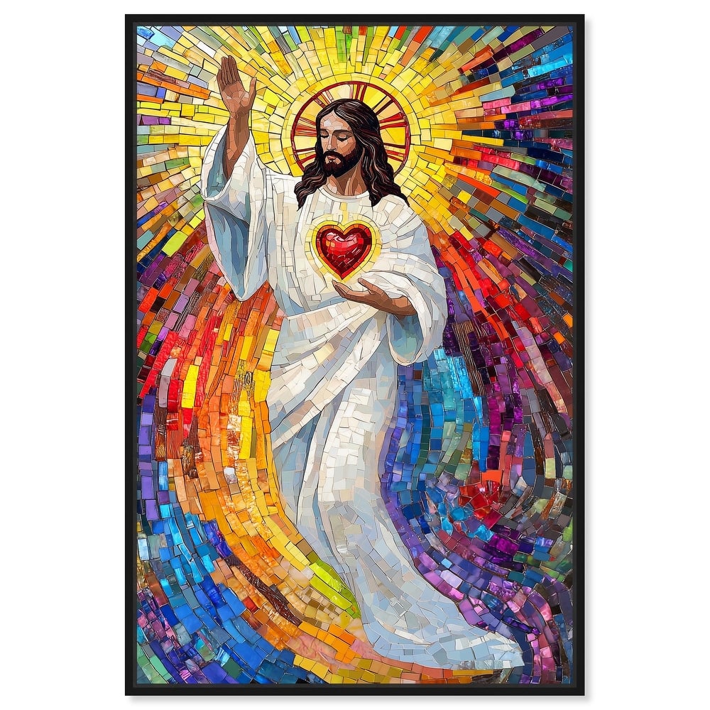 Blocks of Benediction II Canvas by Art Remedy
