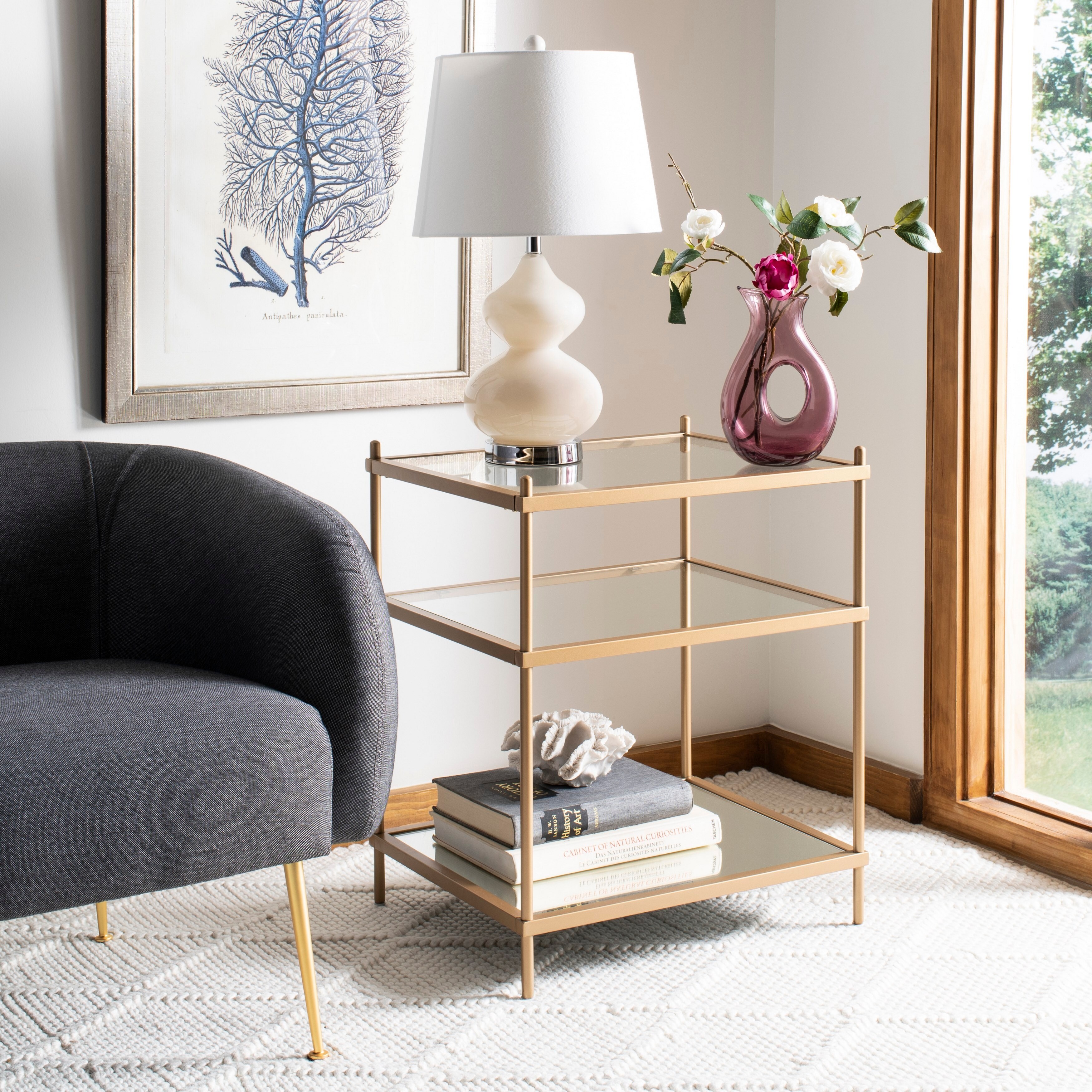 Shop Safavieh Noelia 3 Tier Accent Table 22 X 18 X 26 5 On