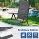 preview thumbnail 56 of 92, Versatile Outdoor Dining Sets w Swivel/Folding Chairs & Steel Slat Table and HDPE Dining Table Set for Gardens, Patios