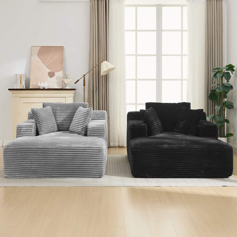 48.8″ 2-Seater Sleeper Sofa with Removable Pillows for Living Room/Bedroom
