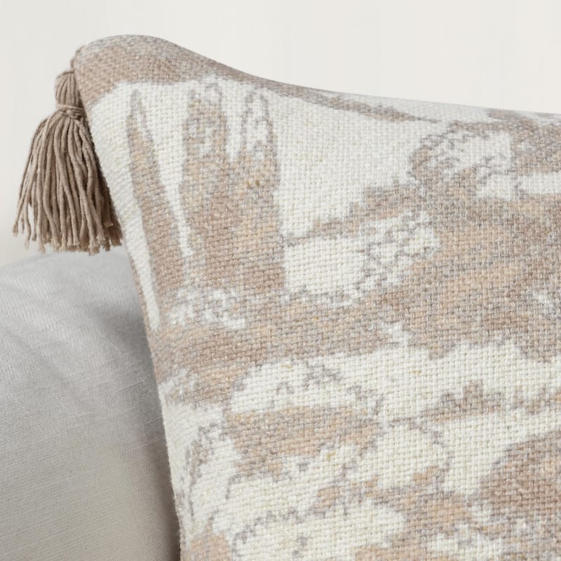 Villa by Classic Home Stonework 22" Blend Throw Pillow