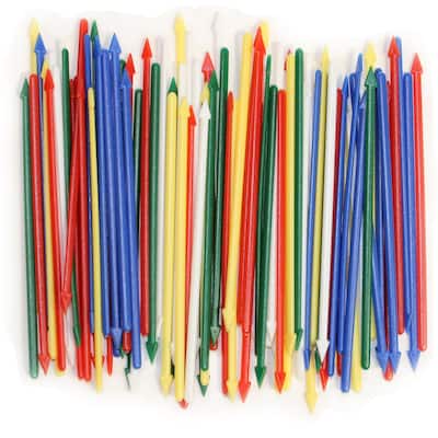 Chef Craft 3.25 Inch Summer Party Spears Cocktail Drink Picks, Multi-Color, 200 Pack
