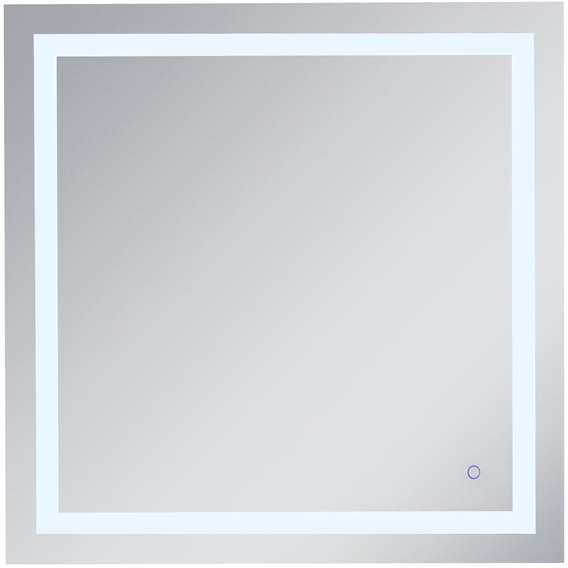 Elegant Lighting Helios 36" Square Frameless Wall Mounted Lighted