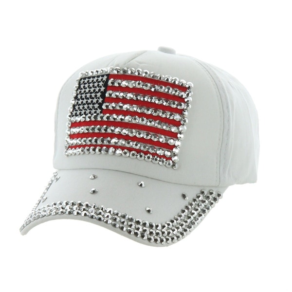 studded baseball cap