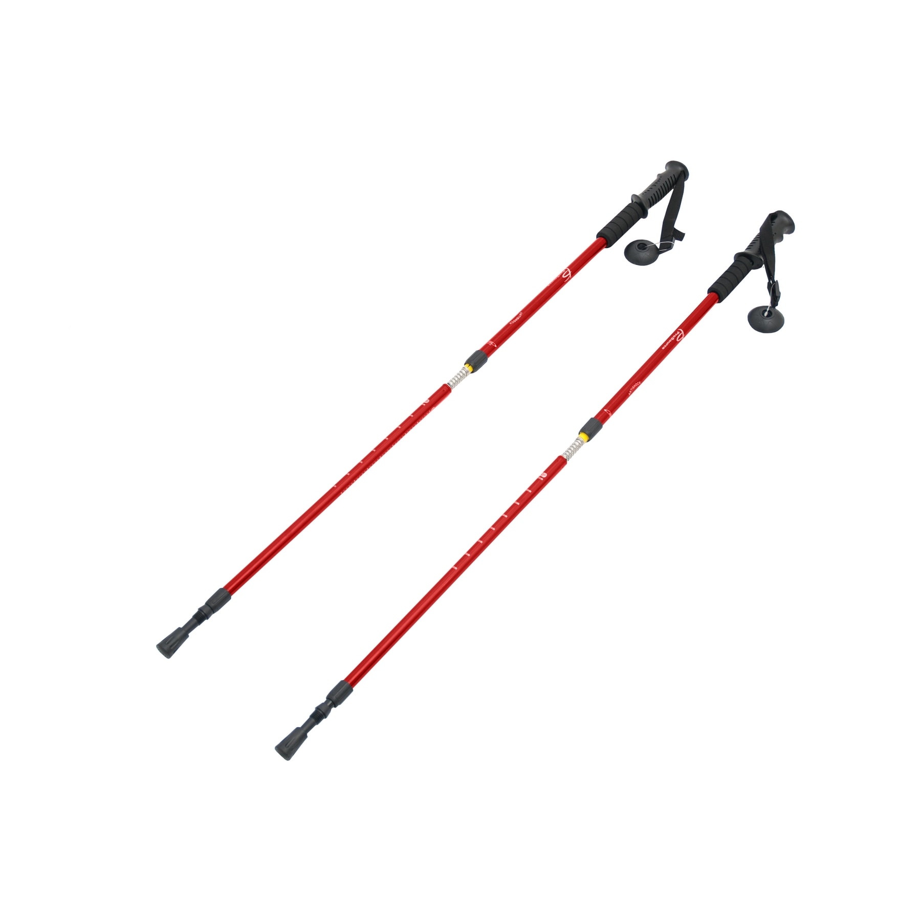 overextended trekking pole