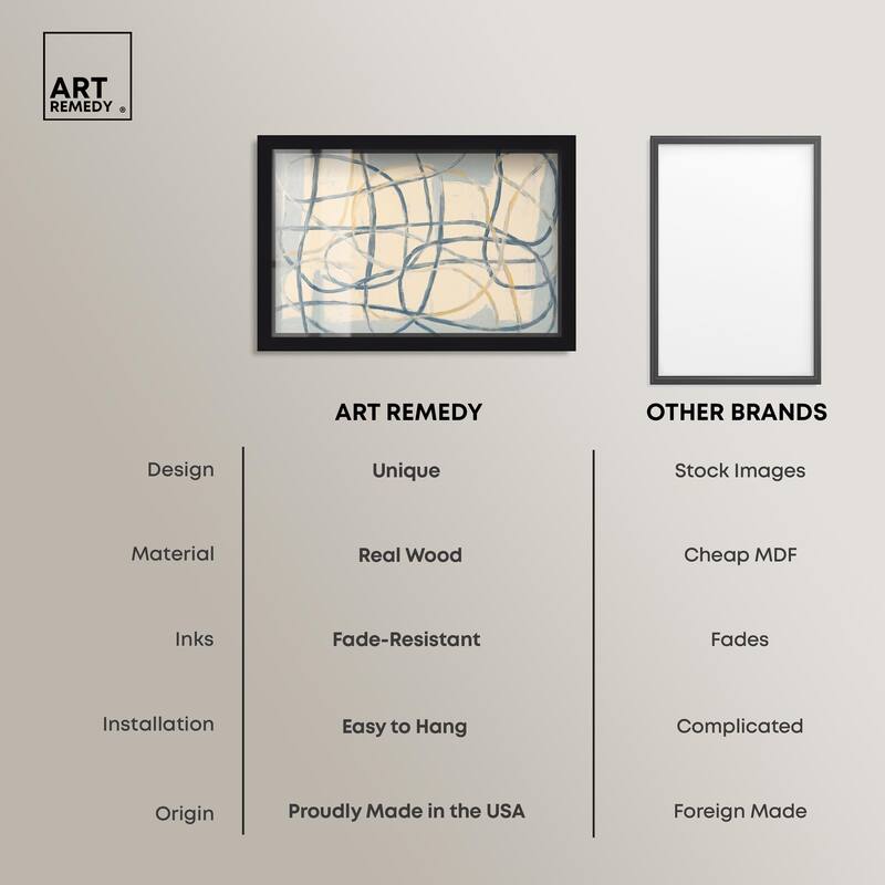 Unbroken Line I Shadowbox by Art Remedy