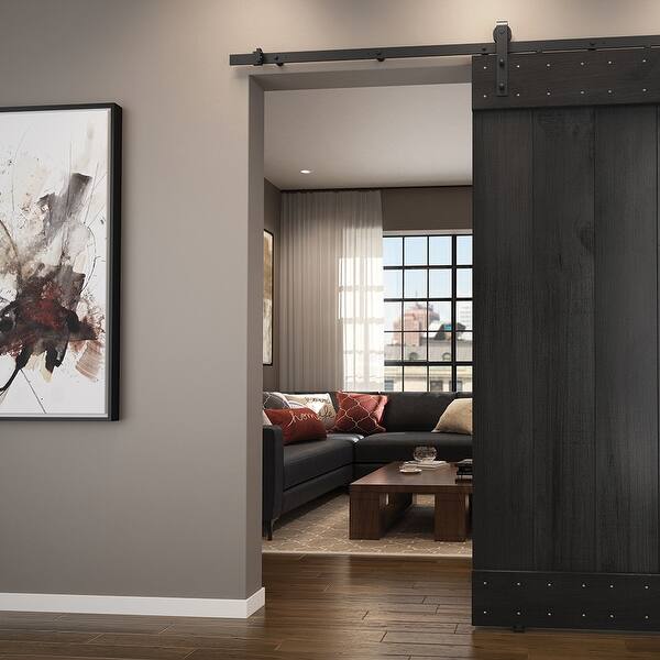 Shop Schlage Sd10 8 0 Jstp Strap Mount 96 Sliding Barn Door Track