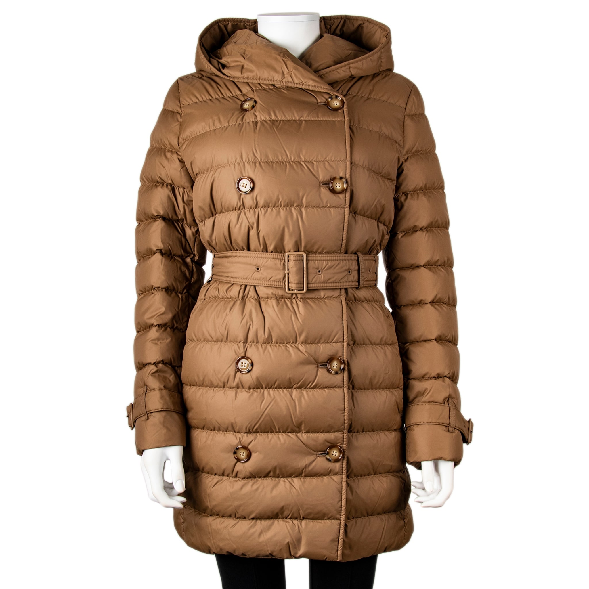 Burberry Witley Belted Mid-Length Puffer Coat - On Sale