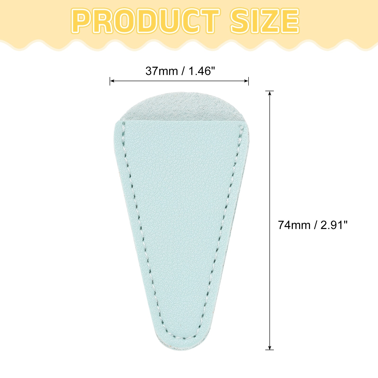 Scissors Sheath, Scissors Cover Protector PU Leather Portable Collect Bags