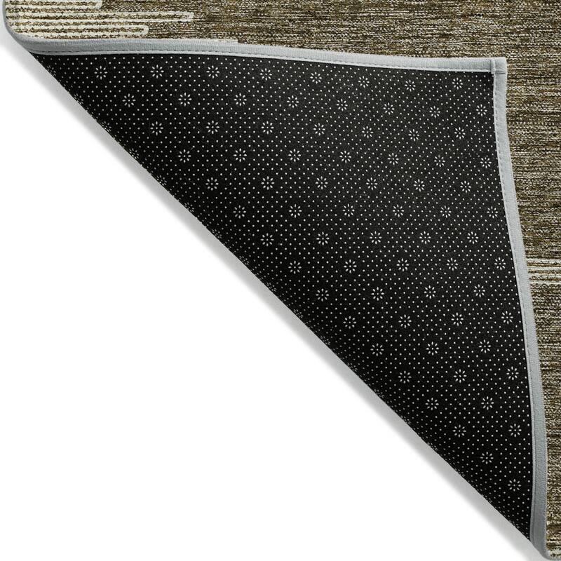 Machine Washable Indoor/ Outdoor Moroccan Boho Rug