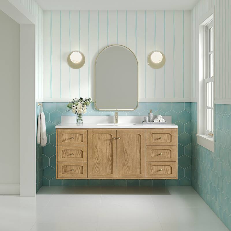 James Martin Vanities 545-V60S-1WZ Laurent 60" Free Standing Single