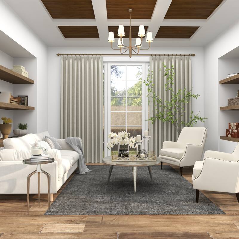 Sleek Aluminum Metal Tray Inspired Accent Table with 3 Tripod Legs - Black, Gold, Silver