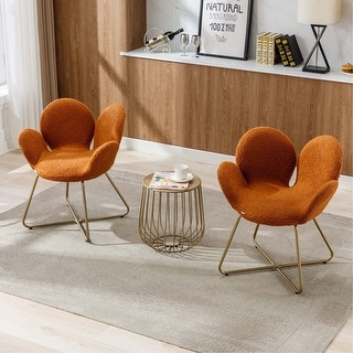 Modern Comfy Cute Upholstered Vanity Desk Chair - Bed Bath & Beyond ...