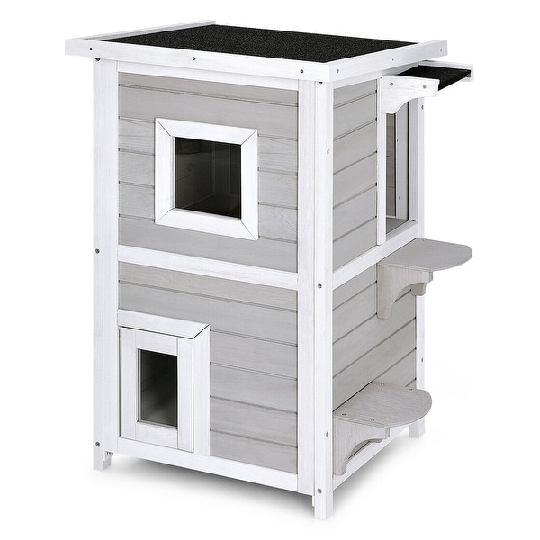 Two story cat hotsell condo