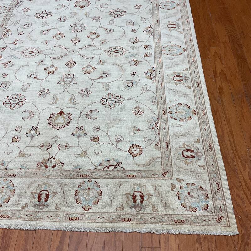 HERAT ORIENTAL Handmade Oushak Wool Rug - 5'8" x 7'9"