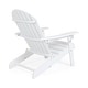 preview thumbnail 39 of 54, Hanlee Acacia Wood Folding Adirondack Chair by Christopher Knight Home - 29.50" W x 35.75" D x 34.25" H