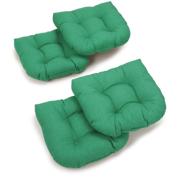 Blazing Needles Indoor Outdoor Chair Cushions Set of 4 19 x 19 On Sale Bed Bath Beyond 5743336