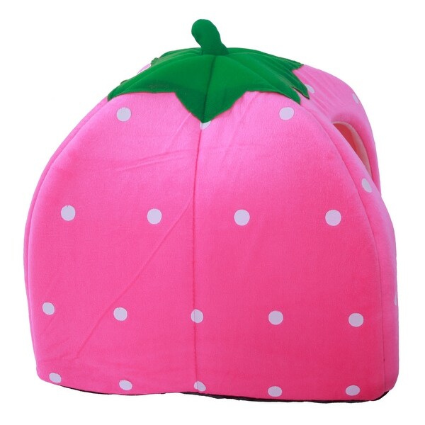 strawberry dog bed