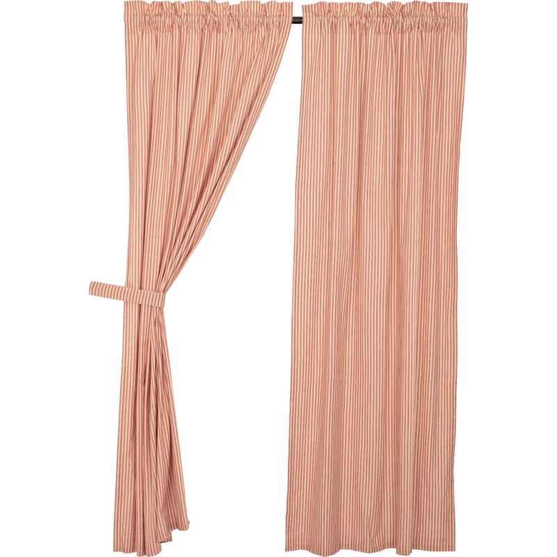 Sawyer Mill Ticking Stripe Panel Set - Panel 84x40