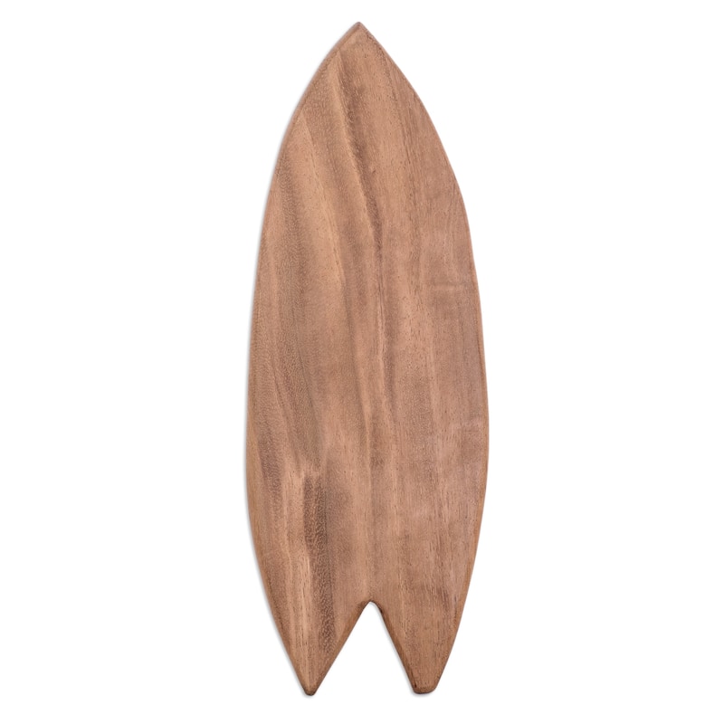 Novica Handmade Delicious Coasts Wood Cheese Board