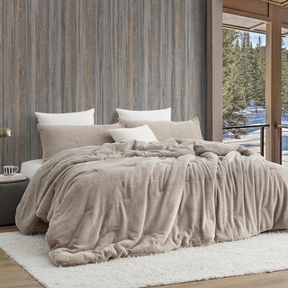Buttercream Chunky Bunny - Coma Inducer® Oversized Comforter Set - Frosted Caramel Beige