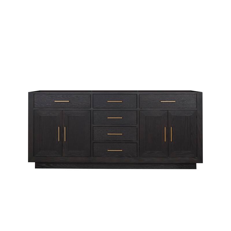 Abbey Bath Vanity - 72 - Black Oak