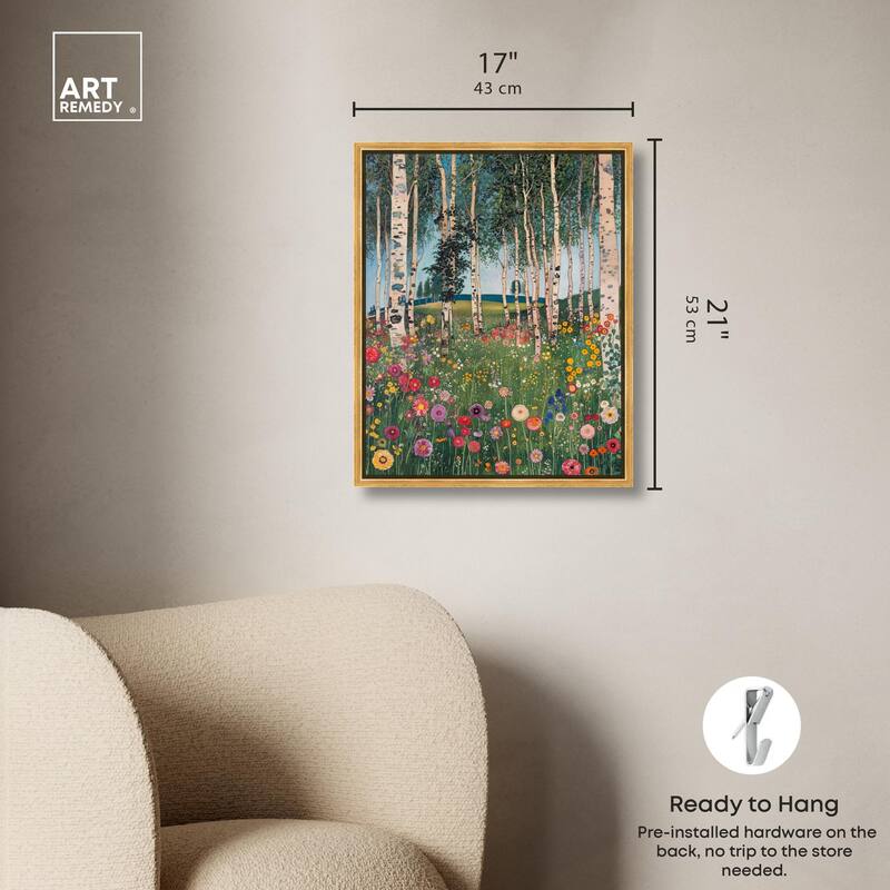 Aspen Aura Canvas by Art Remedy