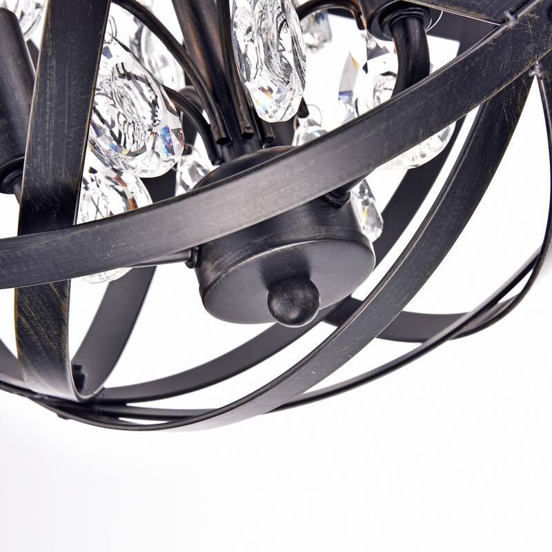 Laertes 3-Light Globe Chandelier