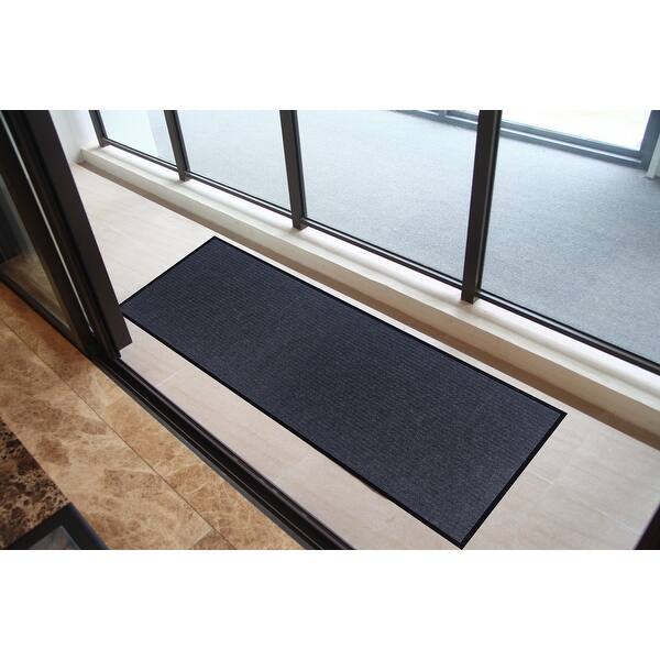 Ottomanson Indoor Outdoor Utility Ribbed Non Slip Runner Rug Overstock 31994757