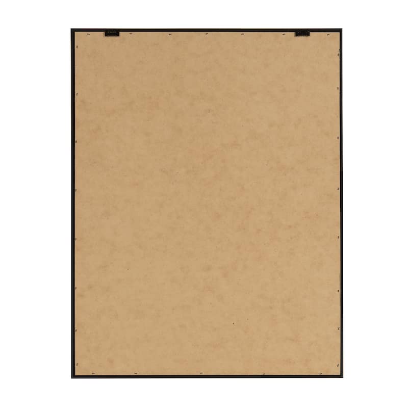 Kate and Laurel Sylvie Simple Shapes in Soft Colors Framed Canvas by Apricot and Birch