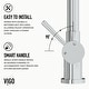 preview thumbnail 10 of 12, VIGO Gramercy 17" H Single Handle Pull-Down Spout Kitchen Faucet with Touchless Sensor