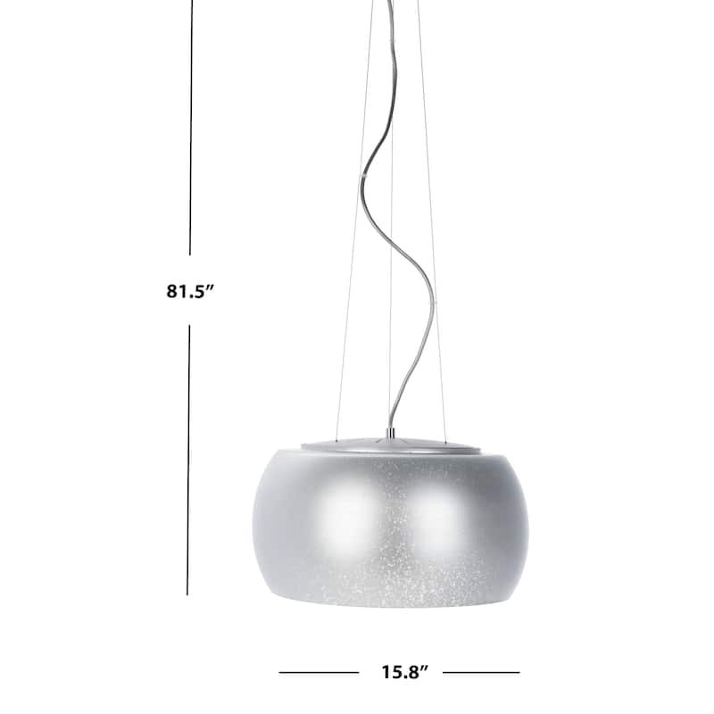 SAFAVIEH Lighting Bakari Pendant - 15.8"x15.8"x13.5-81.5"