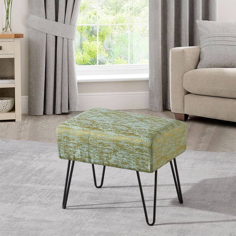 Serenta Jacquard Retro Ottoman