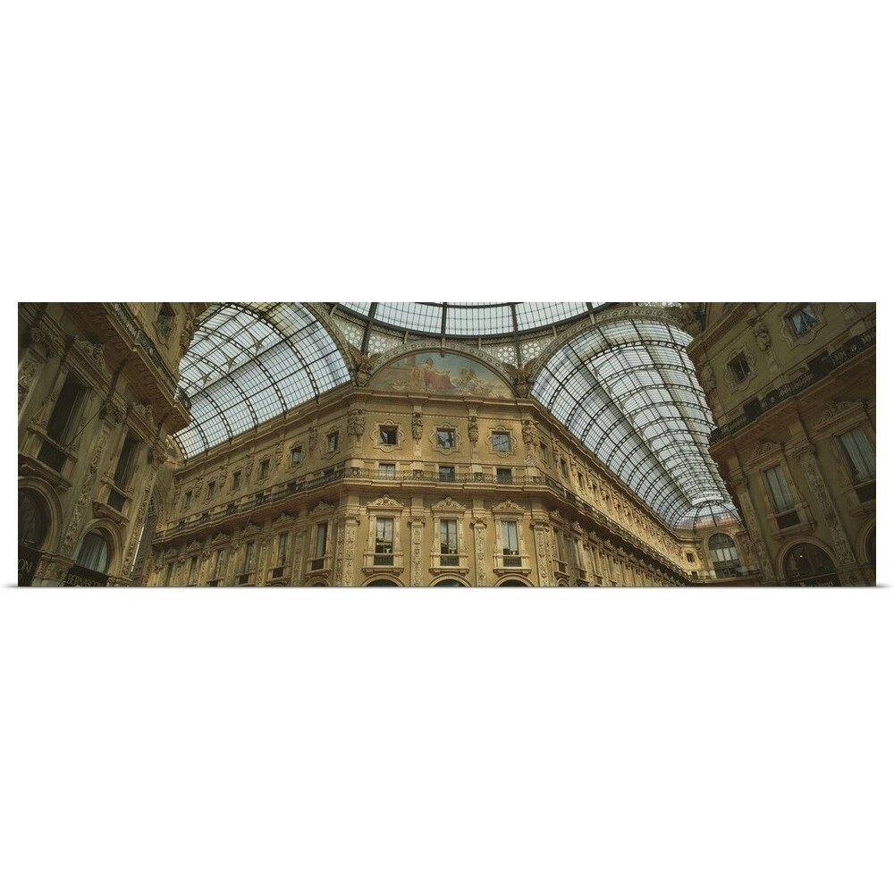 Shop Interiors Of A Shopping Mall Galleria Vittorio Emanuele Ii Milan Lombardy Italy Poster Print On Sale Overstock 16886366