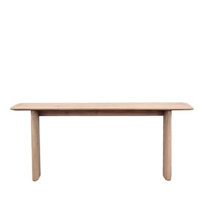 78"Long Atrani Console Table Weathered Natural