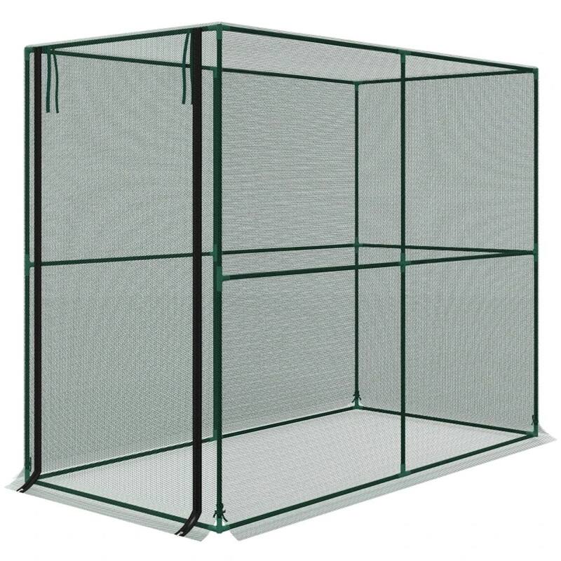 Crop Cage, Spacious Protection for Tall Crops, Green