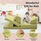 preview thumbnail 8 of 10, DoCred Kids Play Couch Sofa Set, Modular Toddler Sofa