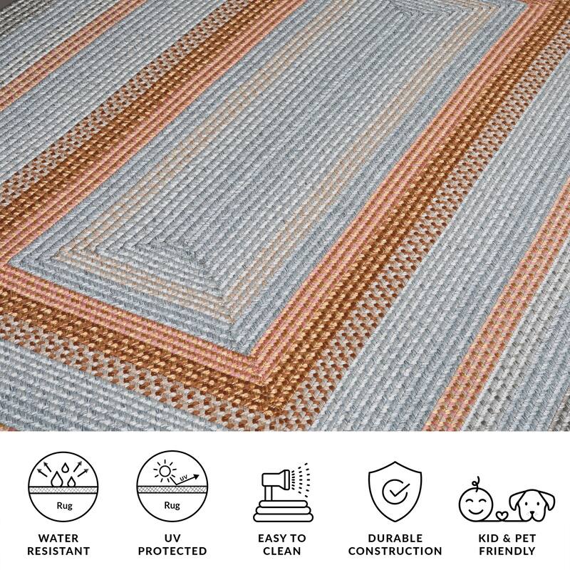 SAFAVIEH Handmade Braided Jivitza Country Rug