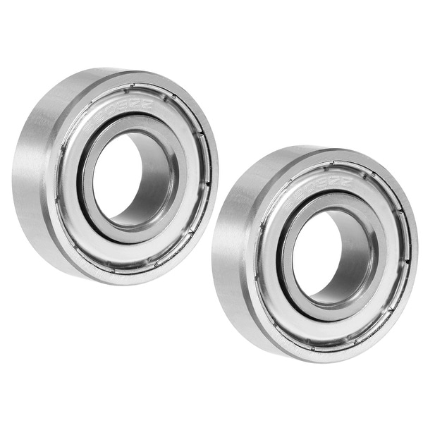 6203ZZ Groove Ball Bearing 17x40x12mm Double Shielded Carbon Steel Bearings 2Pcs - Pack of 2 - 6203ZZ (17*40*12)