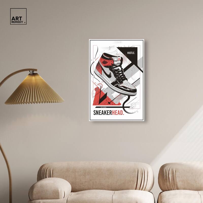 Stylish Sneakerhead Canvas by Art Remedy